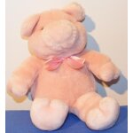 Peluche représentant un cochon rose marque « gimmicks » paris Peluche représentant un cochon rose marque « gimmicks » paris