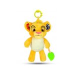 Peluche disney roi lion : simba 26 cm - doudou d activites avec hochet - enfant Peluche disney roi lion : simba 26 cm - doudou d activites avec hochet - enfant