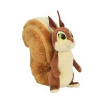Peluche ecureuil noisette princesse sofia