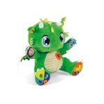 Peluche interactive copain dragon, bebe 6 mois - parlante, musicale, lumineuse - version fr - set jeu ...