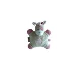 Peluche jade la licorne 26 cm grelot comme neuf nattou