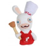 Peluche lapin crtin chef - sonore - 22 cm