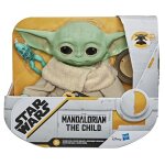 Peluche parlante bb yoda 20 cm et figurine crapaud sorgan the child star wars the mandalorian