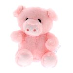 Peluche tirelire cochon 19 cm - nicotoy Peluche tirelire cochon 19 cm - nicotoy