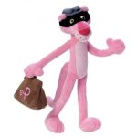 Peluche voleur panthère rose 22 cm Peluche voleur panthère rose 22 cm