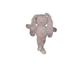 Petit bateau - doudou lapin rose bonbon pois rond Petit bateau - doudou lapin rose bonbon pois rond