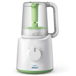 Philips avent scf870 - mixeur - cuiseur pour bébés - 0. 2 litres - 400 watt - blanc / vert Philips avent scf870 - mixeur - cuiseur pour bébés - 0. 2 litres - 400 watt - blanc / vert
