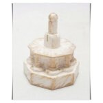Pi�ce de rechange - jeu d'echecs harry potter : socle figurine pion echec blanc cass� - mattel 2002