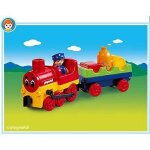 Playmobil 1. 2. 3 6734 - locomotive et conducteur