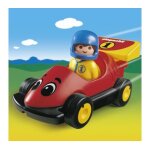 Playmobil 123 6718 - pilote / voiture de course