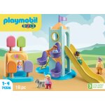 Playmobil 123 71326 - aire de jeux avec toboggan gant