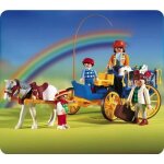Playmobil - 3117 - la vie a la ferme - famille + attelage Playmobil - 3117 - la vie a la ferme - famille + attelage
