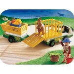 Playmobil 3242 gardien de zoo vehicule d'entretien