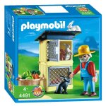 Playmobil 4491 - fermier / lapins / clapiers