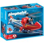 Playmobil 4824 - h�licopt�re de pompier