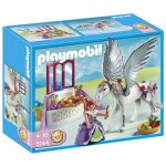 Playmobil 5144 princess - cheval ail et coiffeuse de princesse