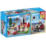 Playmobil 5169 - compactset anniversaire - brigade de pompiers