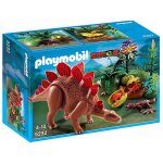 Playmobil 5232 - st�gosaure et ses b�b�s avec foret