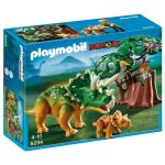 Playmobil 5234 - tric�ratops et son petit avec arbre