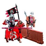 Playmobil - 5358 - jeu de construction - piste joute avec chevalier dragon Playmobil - 5358 - jeu de construction - piste joute avec chevalier dragon