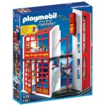 Playmobil 5361 - caserne de pompiers avec alarme