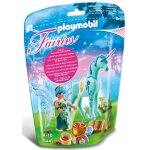 Playmobil 5441 fairies - f�e gu�risseuse avec licorne bleuet 0114