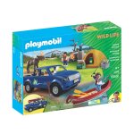 Playmobil 5669 - campeurs avec pick - up et tente