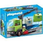 Playmobil 6109 - camion avec grue et conteneurs a verre