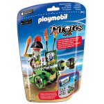 Playmobil 6162 - capitaine pirate avec canon vert
