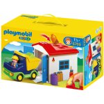 Playmobil 6759 - camion avec garage 1. 2. 3