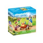 Playmobil 70194 - petite fille et grand - mre