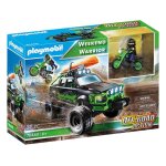 Playmobil 70460 - vhicule tout - terrain et moto - cross