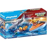 Playmobil 70489 bateau de secours et attaque de requins 14pces Playmobil 70489 bateau de secours et attaque de requins 14pces