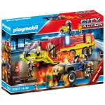 Playmobil 70557 - camion de pompiers et véhicule enflammé Playmobil 70557 - camion de pompiers et véhicule enflammé