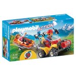 Playmobil 9130 - secouriste des montagnes avec quad Playmobil 9130 - secouriste des montagnes avec quad
