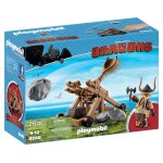 Playmobil 9245 dragons - gueulfor avec catapulte