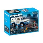 Playmobil 9371 - fourgon blind� avec convoyeurs de fonds