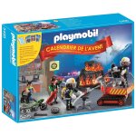 Playmobil christmas 5495 - calendrier de l'avent: brigade de pompiers