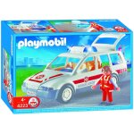 Playmobil city action 4223 - ambulancier / voiture d'urgence