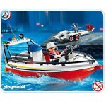 Playmobil city action 4823 - bateau de pompier