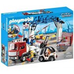 Playmobil city action 70169 - camion et entrep�t