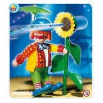 Playmobil city life 4238 - clown avec fleur lance - eau Playmobil city life 4238 - clown avec fleur lance - eau