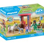 Playmobil country 71471 - v�t�rinaire avec animaux de la ferme (pack de d�marrage)