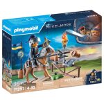 Playmobil novelmore 71297 - chevalier novelmore et accessoires d'entrainement