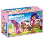 Playmobil princess 6856 calche royale avec cheval a coiffer