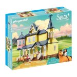 Playmobil spirit 9475 maison de lucky