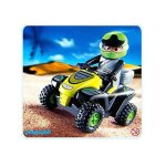 Playmobil sports et action 4427 - pilote / quad vert