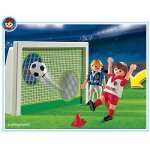 Playmobil sports et action 4701 - joueurs de football avec but d'entraînement Playmobil sports et action 4701 - joueurs de football avec but d'entraînement