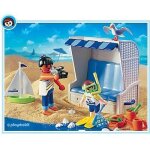Playmobil summer fun 3660 - maman / enfant / banquette de plage