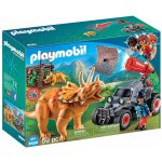 Playmobil the explorers 9434 - bandit avec tricratops